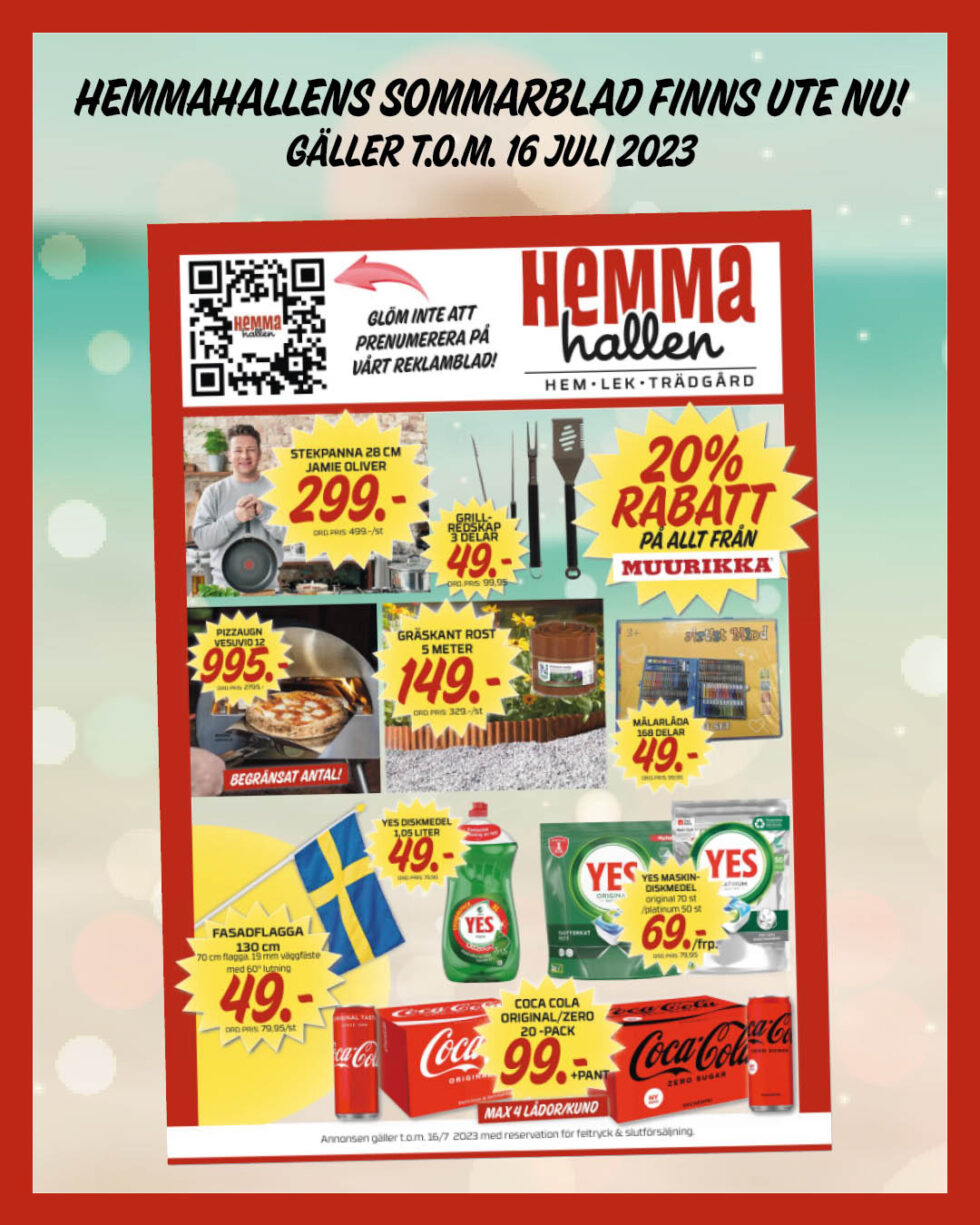 Reklamblad | Hemmahallen